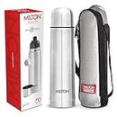 Milton Vacuum Flask for Hot Drink 500 ml (16 oz), Stainless Steel Double Walled Insulated Water Bottle for 24 Hour Hot and Cold Drinks, Leak Proof, BPA Free, Thermosteel Flip Lid