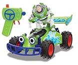 Dickie - Toy Story 4 - Buggy Radio Commandé Buzz l'Eclair - Echelle 1/24ème - Fonction Turbo - 201134004