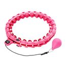 E-Jet Games Hula Hoop Fitness Gear W/Counter - Abs Workout, Weight Loss & Burn Fat (Smart Weighted Hula Hoops, Stomach Exercises) in Pink | Wayfair