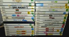 Nintendo Wii games mixed. *Select a title*