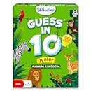 Skillmatics Card Game - Guess in 10 Junior Animals for Kids, Boys, Girls Who Love Board Games and Educational Toys, Travel Friendly for Ages 3, 4, 5, 6