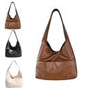 evtbtju Ooomay Maya Shoulder Bag,Ooomay Maya - Shoulder Bag,Ooomay Shoulder Bag,Leather Ooomay Maya Tote Bag (Brown,One Size)