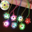 LED Necklace Light Up Toys Glow in The Dark Party Prizes Spiral Twister 24 PCS