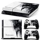 Elton Winter is Coming Theme 3 M Skin Sticker Cover for PS4 Console and Controllers