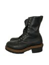 Red Wing Logger Boots/Lace Up Boots/Us8.5/Black/Leather 23