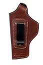 FW 32 Bore Pistol Cover Holster in Brown