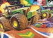 Ravensburger John Deere Big Wheels 100 Piece Jigsaw Puzzles for Kids Age 6 Years Up - Extra Large Pieces