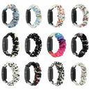 Scrunchie Fabric Elastic Fabric Watch Band Strap For Fitbit Inspire 2 2nd Gen