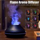 Difusor de aceite esencial de llama aromaterapia difusor humidificador de aire difusor de aroma