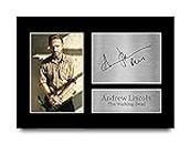 HWC Trading Andrew Lincoln A4 Senza Cornice Firmato Regalo Visualizzazione Delle Foto Print Immagine Autografo Stampato Per The Walking Dead Tv Show Fan