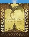 Game of Thrones: The Complete Season 5 (4-Disc Box Set) (Uncut | Region Free Blu-ray | Slipcase with Booklet Packaging | UK Import)