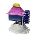 PODDAR Retail Air Operated Bubble Making Aquarium/Fishtank Decorative Ornaments/Toy (Hut Wheel) (Multicolour)