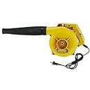 Cheston 550W Electric Air Blower for Cleaning Dust Made Form Unbreakable Plastic - 17000 RPM Speed, 200V, Dust Cleaner for Electrical Gadgets, Kitchen Appliances, and Keyboard Cleaning (Yellow)