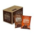 Sheila G's Brownie Brittle – Chocolate Chip & Salted Caramel Thin and Crispy Sweet Snacks (Pack of 20, 1 oz), Rich Gourmet Brownie Bites Dessert