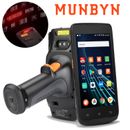 MUNBYN Android Barcode Scanner Zebra 2D Mobile Computer Bluetooth Wi-Fi 4G NFC