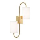 Hudson Valley Lighting Junius 11.75 Inch Wall Sconce - 9100-AGB