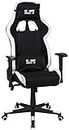 GAME ROCKER Gaming-Stuhl G-10, Rückenlehne bis 135° verstellbar, schwarz/weiß
