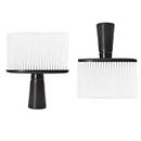 Doberyl Barber Neck Duster Brush for Hair Cutting, Soft Neck Cleaning Brush, Professional Salon Barber Tool Black