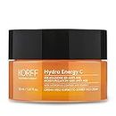 Korff Hydra Energy C Gesichtscreme mit Hydroplus Complex, feuchtigkeitsspendende Formel mit Hyaluronsäure für normale und gemischte Haut, 50 ml
