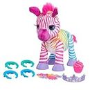 Just Play FurReal Zenya My Rainbow Zebra, Kids Toys for Ages 4 Up