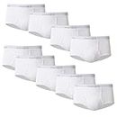 Hanes Red Label Men's 9-Pack Brief, White, X-Large