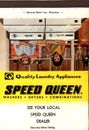 Speed Queen Washers Dryers Combinations Laundry Advertising Match Cover Vintage