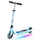 LINGTENG Electric Scooter for Kids, Adjustable in 4 Heights and 2 Speeds, E Scooter is Suitable for Boys and Girls Aged 6-10 and Weighing No More Than 110 Lbs.