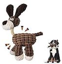 Hundespielzeug,Spielzeug für Hunde, Quietschendes Hunde Plüschtier mit Strapazierfähigem Material, Hund Spielzeug Plüsch Tier Hundespielzeug für Kleine Medium Große Hund- Hund(1 Pack)