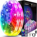 100Ft Led Strip Lights Bluetooth Smart App Control Music Sync Color Changing RGB