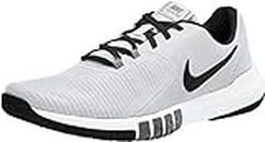 Nike Men's Flex Control Tr4 Cross Trainer, White/Blacksmoke Grey, 8 Regular US