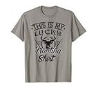 This Is My Lucky Hunting Shirt Funny Hunting Apparel Gift Maglietta