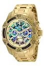 Invicta Men's Pro Diver Quartz Watch with Stainless Steel Strap, Gold, 26 (Model: 25094)