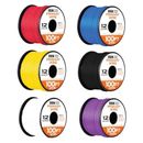 12 Gauge Primary Automotive Wire - 6 Roll Assortment Pack - 100 Ft of Copper