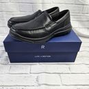 Rockport Herren Junction Point Slipper Leder Oxford Schuhe Größe UK 6,5 schwarz