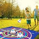 SUNSHINE-MALL Outdoor Games for Family - Yard Games and Fun Family Games for Kids and Adults, Lawn Darts Outside Games, Indoor Activities, Target Toys.（48inch