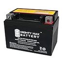 Mighty Max Battery YTX4L-BS SLA Battery for ATV Quad Dirt/Pit Bike 50/70/110/125 CC Brand Product