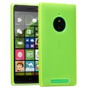 Microsoft Nokia Lumia 830 Hülle Back Case Schutz Hülle Cover Grün Glow