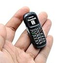 Hipipooo Mini telefono BM70, mini combinatore wireless, auricolare bluetooth, nero