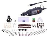 DIY Crafts Style # 6, Mix, Rotary Tool Kit Flex Shaft Variable Speed Electric Engraver Tools+Storage Case Including Multi-Functional 105x Accessory Bits for Easy Cutting Grinding(Style # 6, Mix)