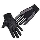 XGOPTS Sun UV Protection Gloves, Summer Breathable Thin Lightweight Touchscreen Gloves, Anti-slip Full Finger Mitt Gloves, Cycling Running Driving Hiking Gloves for Men and Women