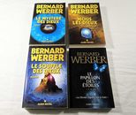Lot 4 romans de Bernard WERBER Albin Michel grand format
