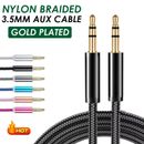 1m Aux Cable 3.5MM Aux Car Audio Cord Male To Male Wire for Car Headphone MP3 