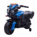 6V Kids Ride On Toy Electric Pedal Motorcycle with Training Wheels for 1-3 Year 