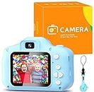 CADDLE & TOES Kids Camera, Christmas Birthday Festival Gifts for Girls or Boys Aged 4+ to 14Years Old, Kids Digital Camera for Kids with Video, HD Digital Camera Toys for Kids (Camy Blue)