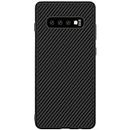 Nillkin Case for Samsung Galaxy S10 Plus S 10+ (6.4" Inch) Synthetic Aramid Fiber Tough Waterproof Light Weight Black Color