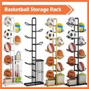 Football Basketball Storage Rack Sport Equipment Organizer Display Stand AU