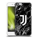 Head Case Designs sous Licence Officielle Juventus Football Club Noir Marbre Coque Dure pour l'arrière Compatible avec Apple iPhone 6 / iPhone 6s