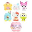 Hamee Sanrio Hello Kitty and Friends Cute Water Filled Surprise Capsule Squishy Toy [Series 2] [Birthday Gift Bag, Party Favor, Gift Basket Filler, Stress Relief Toy] – 2 Pc. (Mystery – Blind Capsule)