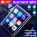 MP3 MP4 Player With Bluetooth Smart Small 2.5 '' Full Touchscreen With Recording