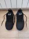 Zapatos para caminar Jack Wolfskin Texapore negros deportes al aire libre talla Reino Unido 7,5 en muy buena condición